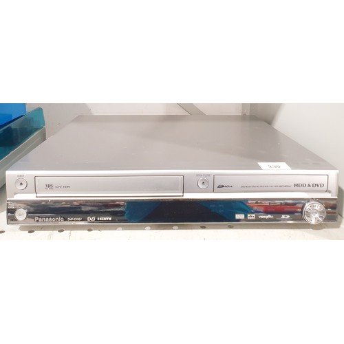 230 - A Panasonic DMR-EX95V VHS/DVD recorder. No shipping. Arrange collection or your own packer and shipp... 