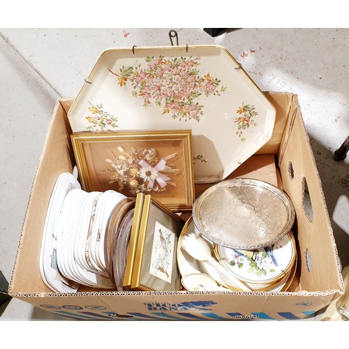 169 - Two boxes of ceramics and assorted. No shipping.  Arrange collection or your own packer and shipper,... 