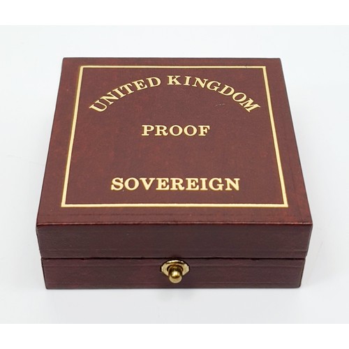 12 - A boxed proof 1999 sovereign. UK shipping £14.