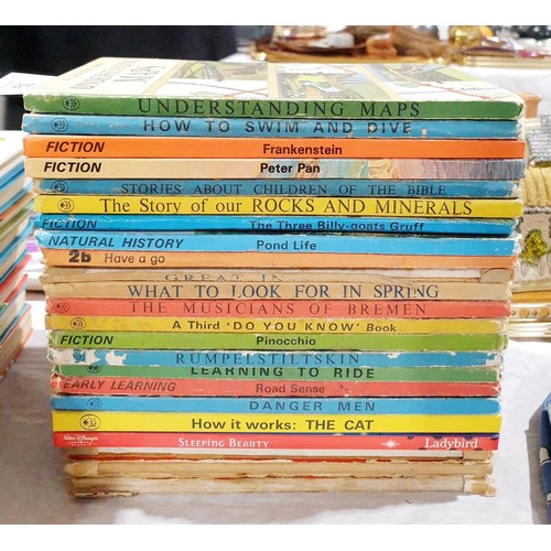 50 - A selection of vintage and later Ladybird books. UK shipping £14.