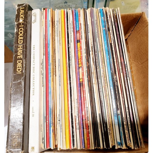 117 - A box of LPs including a limited edition Gordon Giltrap Band picture disc. No shipping. Arrange coll... 