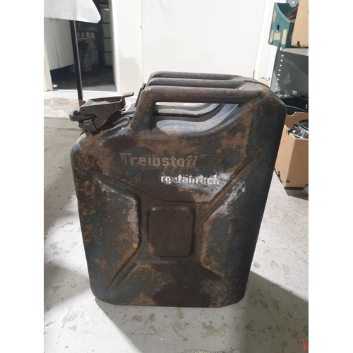 151 - A 20ltr jerry can. No shipping. Arrange collection or your own packer and shipper, please. Electrica... 