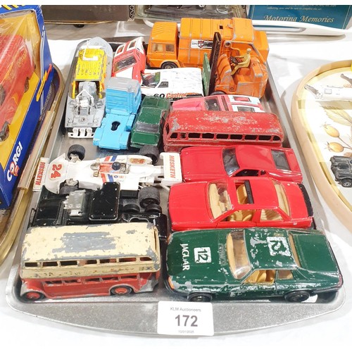 172 - A selection of Dinky toys. UK shipping £14.