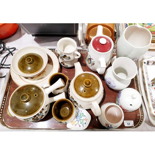 84 - A selection of Denby 