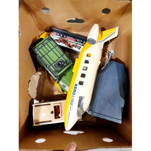 169 - Two boxes of toys and games including Lego. No shipping. Arrange collection or your own packer and s... 