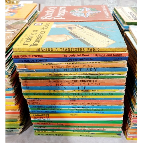 85 - A selection of vintage Ladybird books including World Cup and Olympics and history. UK shipping £14.