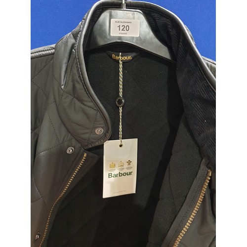 120 - A new with label Barbour jacket, size L. UK shipping £14.