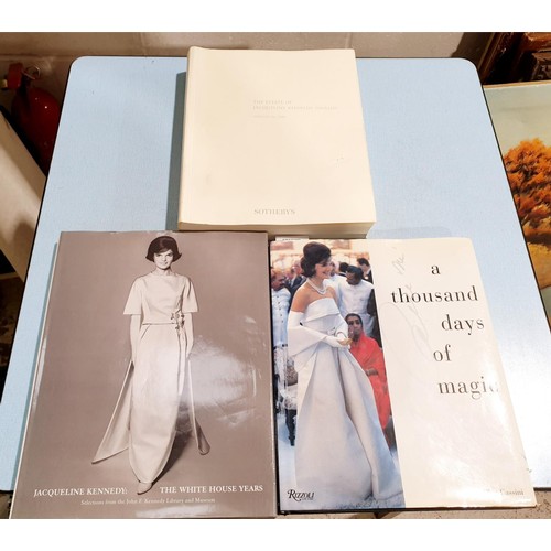 69 - Two books relating to Jacqueline Kennedy Onasis: The White House Years and A Thousand Days of Magic ... 