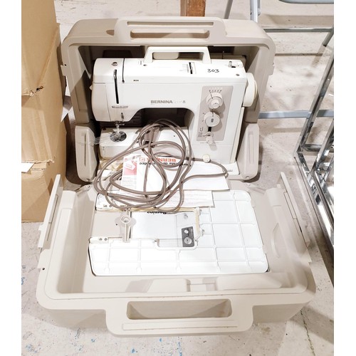 303 - A Bernina Sport 801 sewing machine. No shipping. Arrange collection or your own packer and shipper, ... 