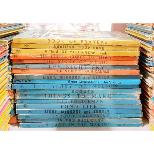 40 - Thirty six vintage Ladybird books including Learn About. UK shipping £14.