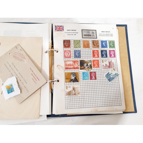 101 - A stamp album and Olympics 2012 Torch Relay first day covers. UK shipping £14.