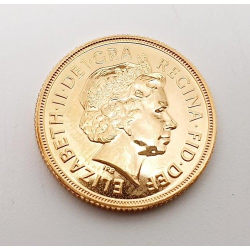 290 - Elizabeth II: a sovereign 2009. UK shipping £14.