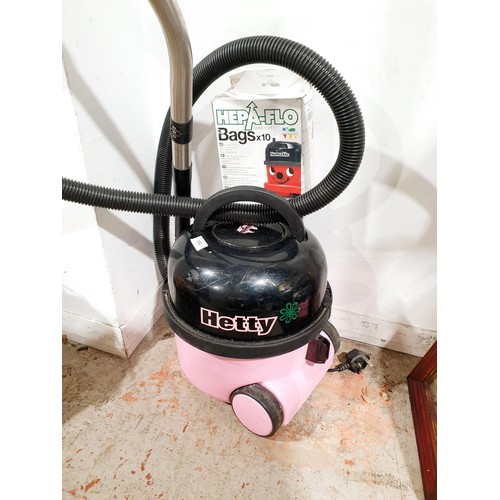 192 - A Hetty vacuum cleaner. No shipping. Arrange collection or your own packer and shipper, please. Elec... 