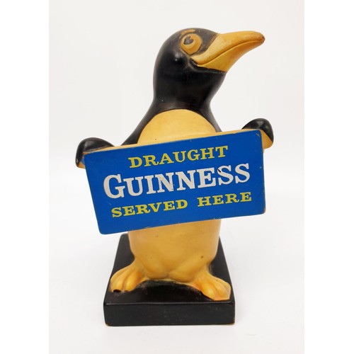 244 - A vintage rubber Guinness advertising penguin, height 17.5cm. UK shipping £14.