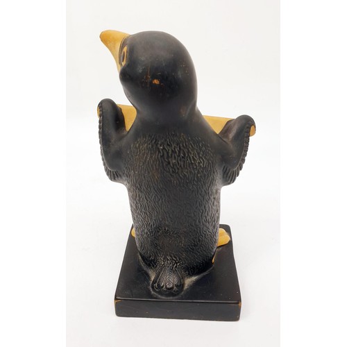 244 - A vintage rubber Guinness advertising penguin, height 17.5cm. UK shipping £14.