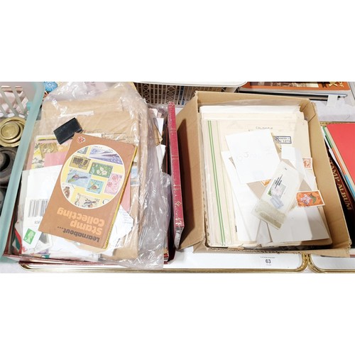 63 - A quantity of loose stamps. No international shipping.