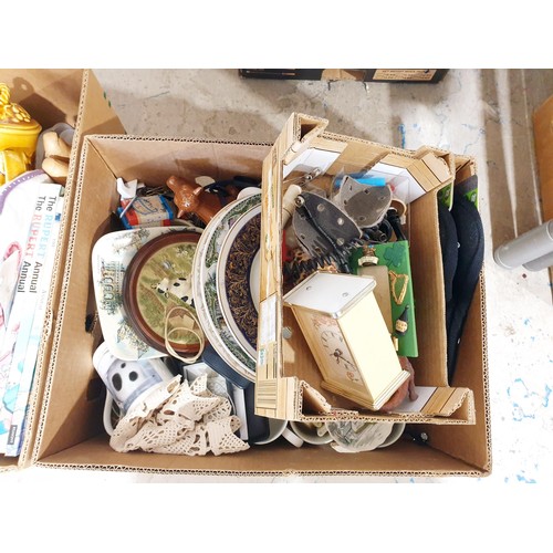 112 - Two boxes of glass, china and assorted. No Shipping. Arrange collection or your own packer and shipp... 