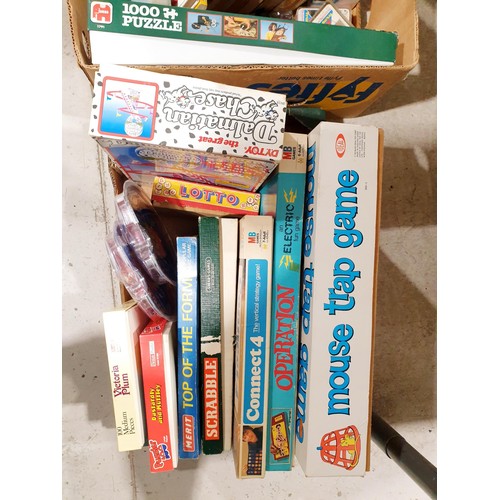 116 - Two boxes of toys, games and books. No Shipping. Arrange collection or your own packer and shipper, ... 