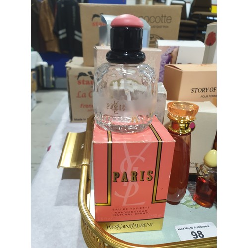 98 - A selection of perfumes including Dune. No shipping. Arrange collection or your own packer and shipp... 