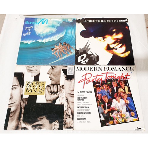 55 - Thirteen vinyl LPs including Bryan Ferry and Billy Idol. No international shipping.