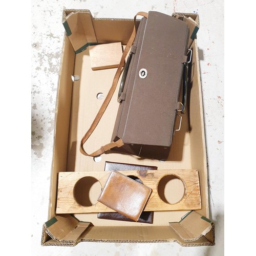 88 - A box of assorted including a gilt wall bracket and a church collection plate. No shipping. Arrange ... 