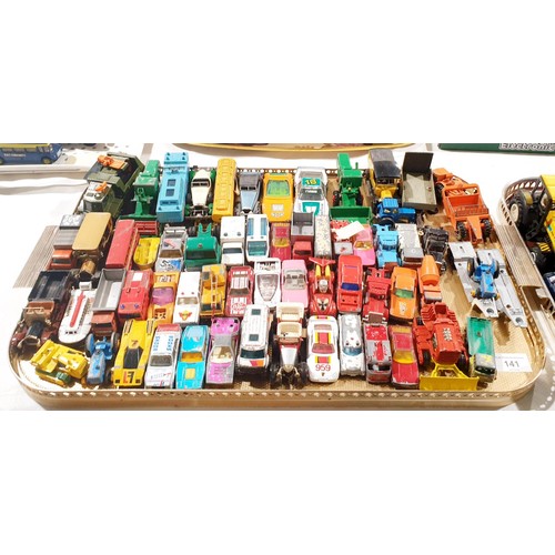 141 - A tray of Matchbox toy vehicles. No international shipping.