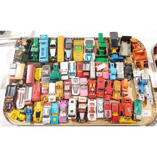 141 - A tray of Matchbox toy vehicles. No international shipping.