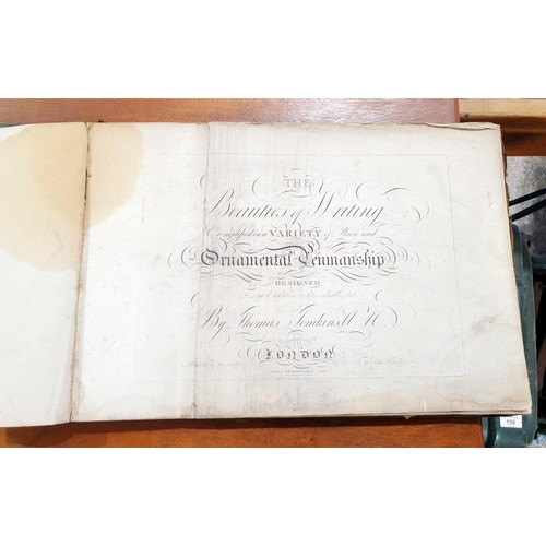 151 - An antique folio of Landseer artist's proof prints, one other folio and two antique books on Shakesp... 