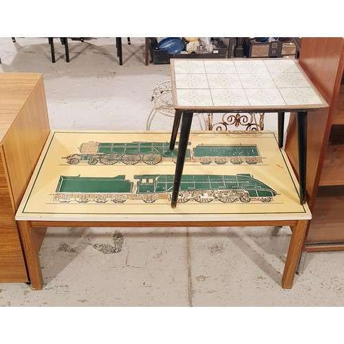 158 - A vintage mahogany and glass bookcase, 100x76.5x30.5cm together with a two tier filing cabinet, a st... 