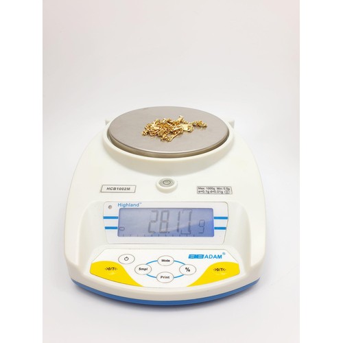 4 - A 14ct gold curb link necklace, length 59cm, weight 28.11g. In house shipping available.