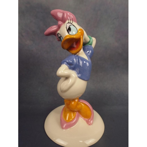 121 - Royal Doulton Disney 70th anniversary edition collection, Daisy Duck. Boxed as new