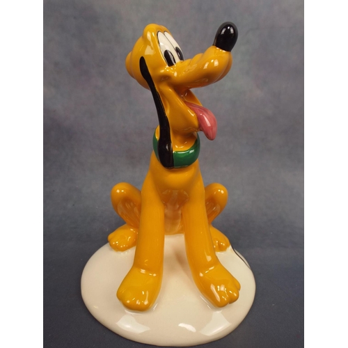 126 - Royal Doulton Disney 70th Anniversary Edition collection, Pluto, Boxed as new.