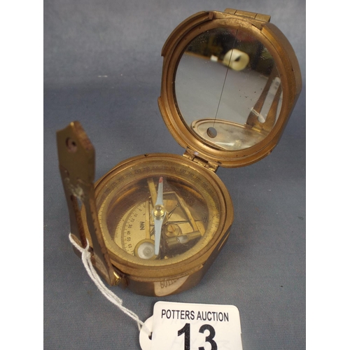 13 - Heavy Brass military style compass