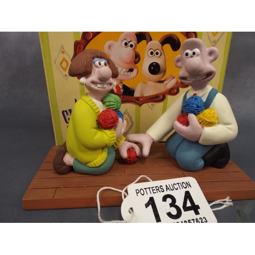 134 - Wallace & Grommet figure, A close shave. Brand new in box.