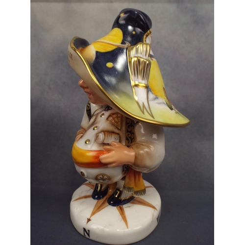 144 - Royal Crown Derby Millenium Dwarf Figure. Limited edition 32/100 in original presentation box.