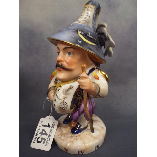 145 - Royal Crown Derby Millenium Dwarf Figure. Limited edition 32/100 in original presentation box.