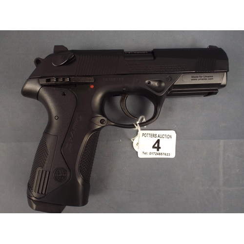 4 - BNIB  Beretta PX4 storm .177 cal with air canister.