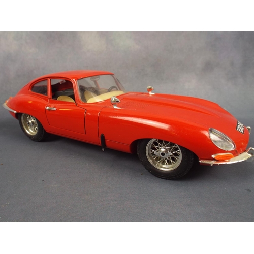 180 - Die cast  1/18 scale model of an E Type Jaguar