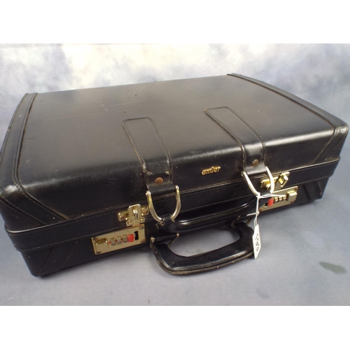 199 - Large Leather Briefcase by Antler