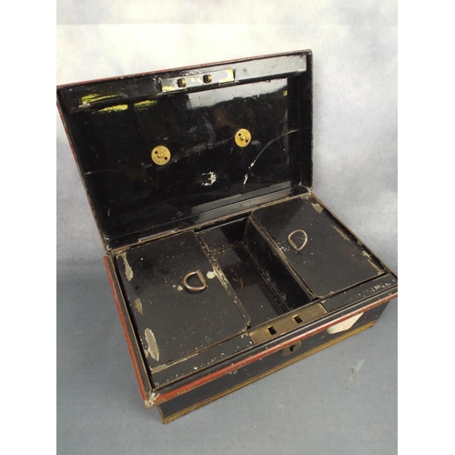 217 - Vintage cash box (no key)