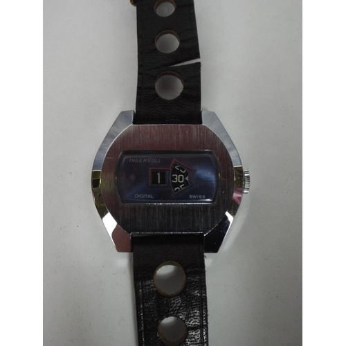 118 - Ingersol digital swiss watch requiring battery & new strap