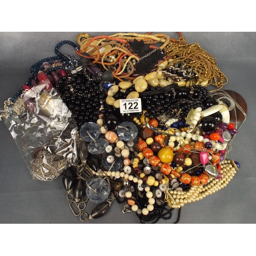 122 - Two Kilo's of good quality costume jewellery