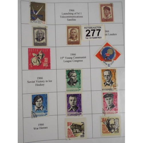 277 - Album of Russian Stamps