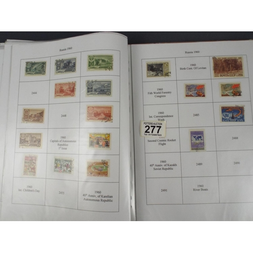 277 - Album of Russian Stamps