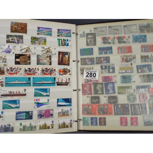 280 - Large Album of UK Stamps