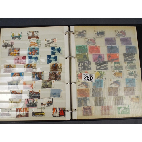 280 - Large Album of UK Stamps