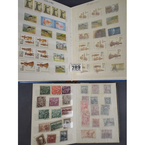 289 - Two world stamp albums