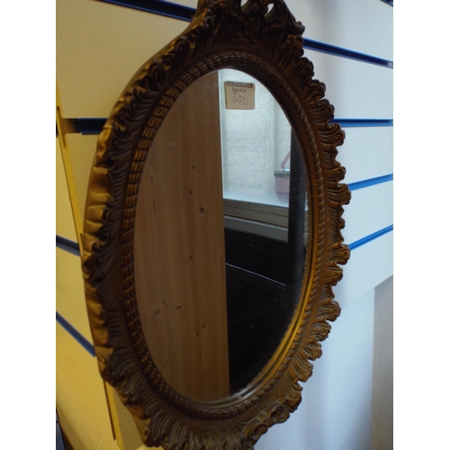 350 - Two gil framed mirrors