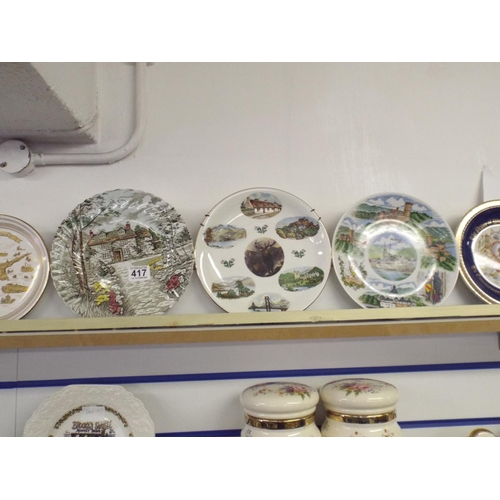 417 - Five Collectable decorative plates