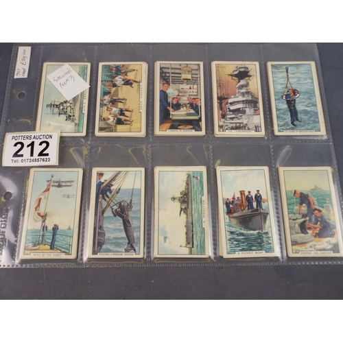 212 - Full Set of 1937 Park Drive 'The Navy'